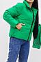 Куртка НАТАЛИ (Зеленый) 46804 #978997