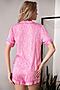 Пижама INDEFINI (Розовый) 4016TBD #988294