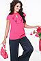 Блуза DSTREND (Розовая фуксия) Б-2077 #989444