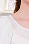 Блуза BRASLAVA (Белый с вышивкой / белый) 4124 #999301