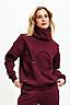 Костюм (Брюки+Свитшот+Снуд) EZANNA (Бургунди) W1Ks409F4 #1227209 превью 5