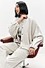 Костюм (Брюки+Толстовка) EZANNA (Жемчужный) W1Ks415F3 #1238119 превью 5
