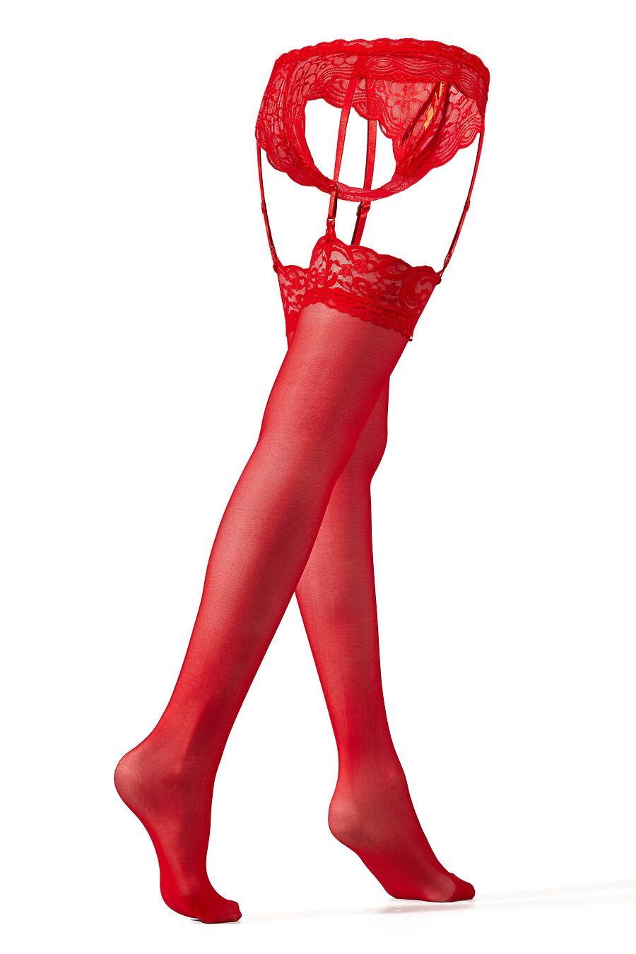 Комплект белья "Андромеда": трусики с подвязками и чулки LE CABARET (693446), купить в Moyo.moda