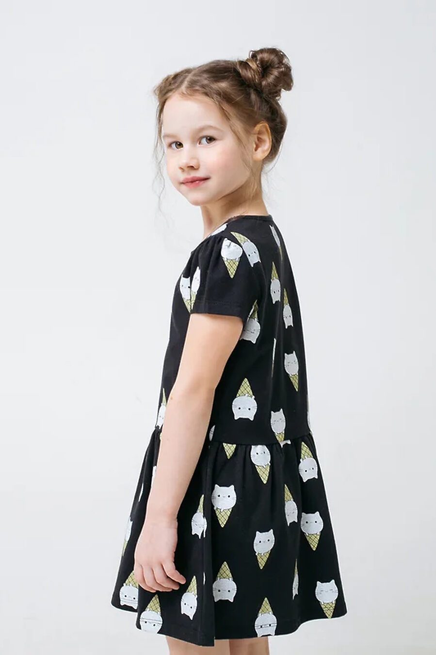 Платье для девочек CROCKID 708474 купить оптом от производителя. Совместная покупка детской одежды в OptMoyo