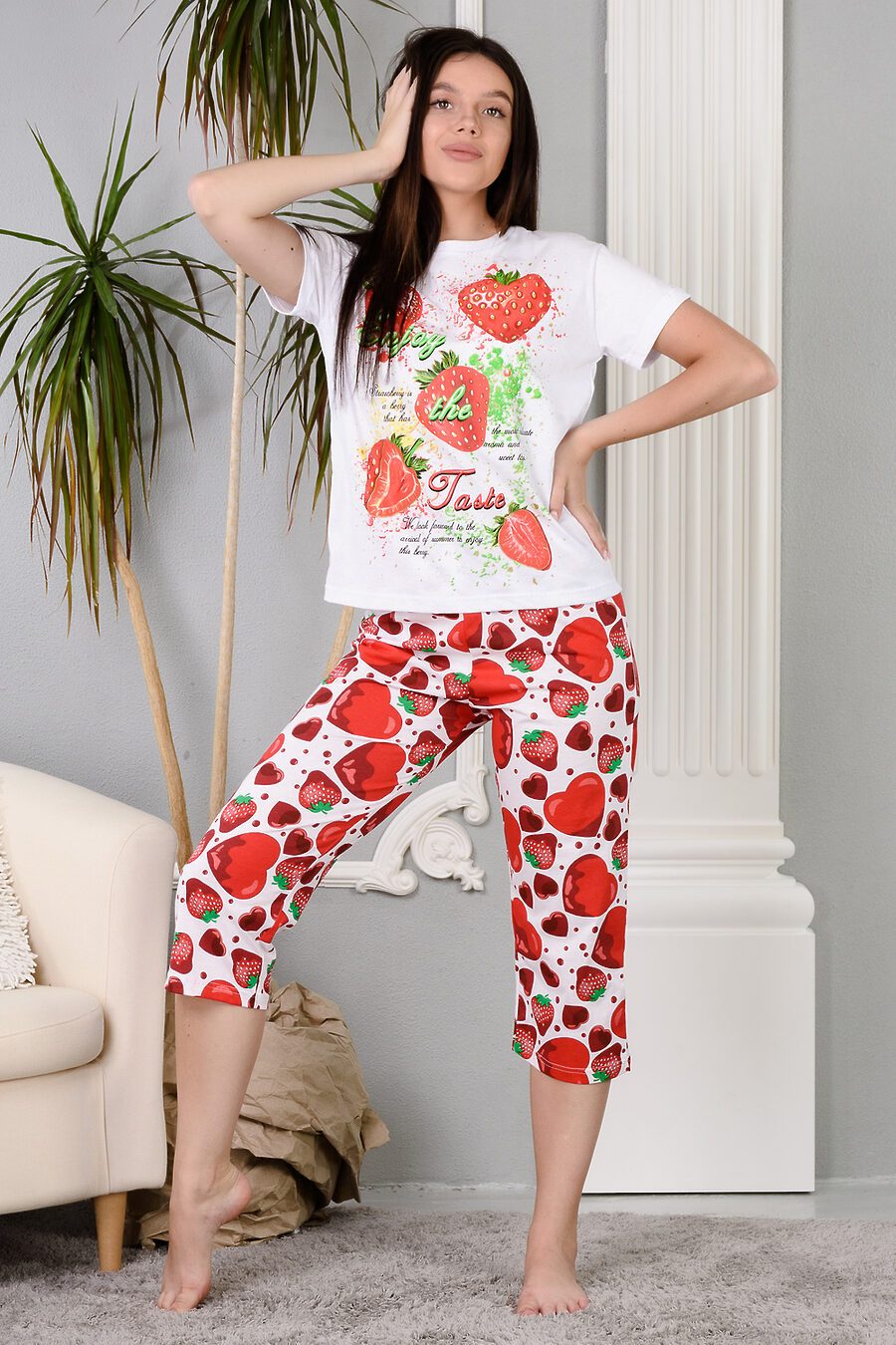 Пижама Ванда для женщин НАТАЛИ 717950 купить оптом от производителя. Совместная покупка женской одежды в OptMoyo