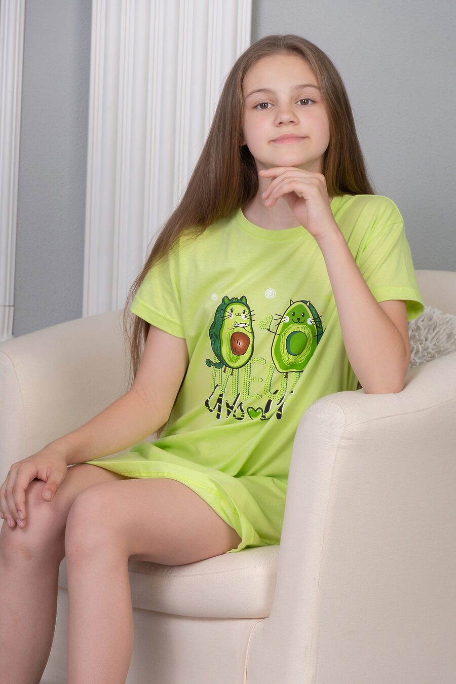 Сорочка Мурашки детская для женщин НАТАЛИ 717991 купить оптом от производителя. Совместная покупка женской одежды в OptMoyo