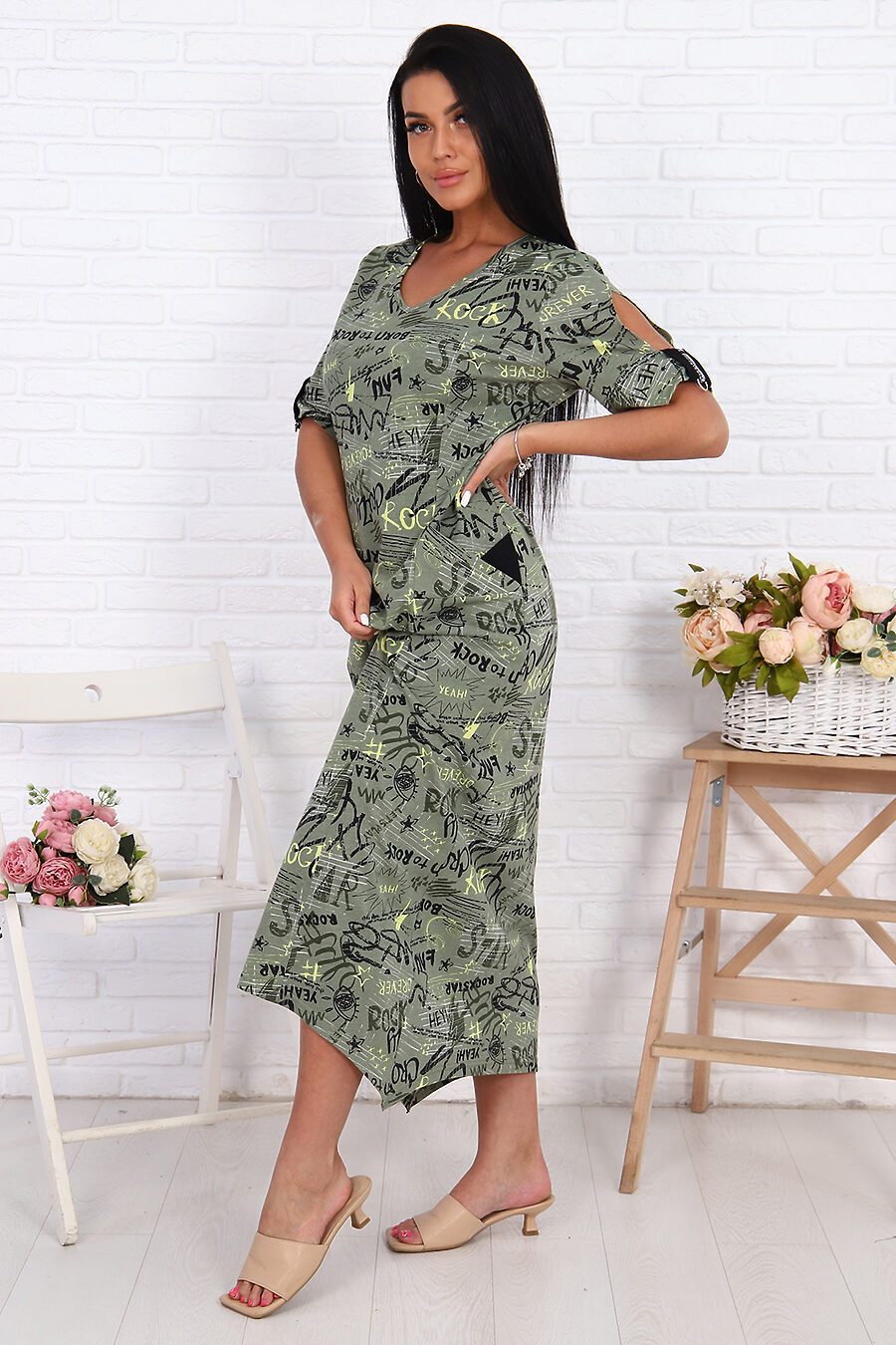 Платье 36557 для женщин НАТАЛИ 784760 купить оптом от производителя. Совместная покупка женской одежды в OptMoyo