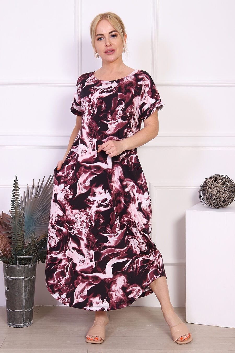 Платье 24234 для женщин НАТАЛИ 785377 купить оптом от производителя. Совместная покупка женской одежды в OptMoyo