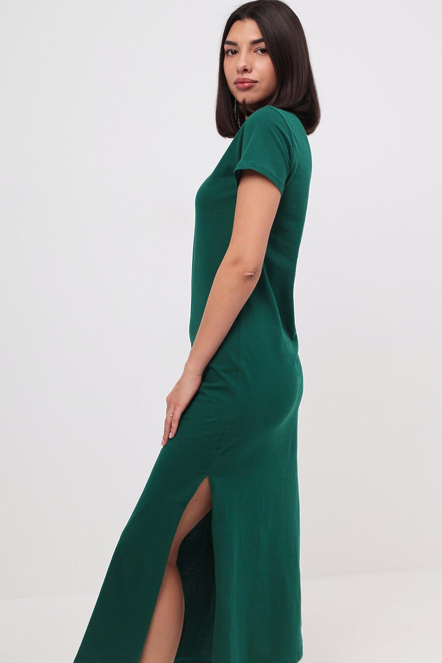 Платье HF1301N HappyFox Однотонное для женщин НАТАЛИ 785982 купить оптом от производителя. Совместная покупка женской одежды в OptMoyo