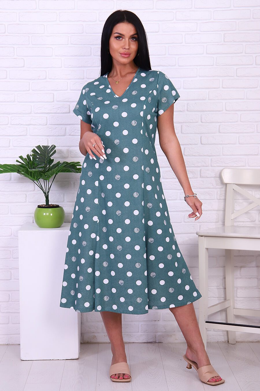 Платье 6752 для женщин НАТАЛИ 785986 купить оптом от производителя. Совместная покупка женской одежды в OptMoyo