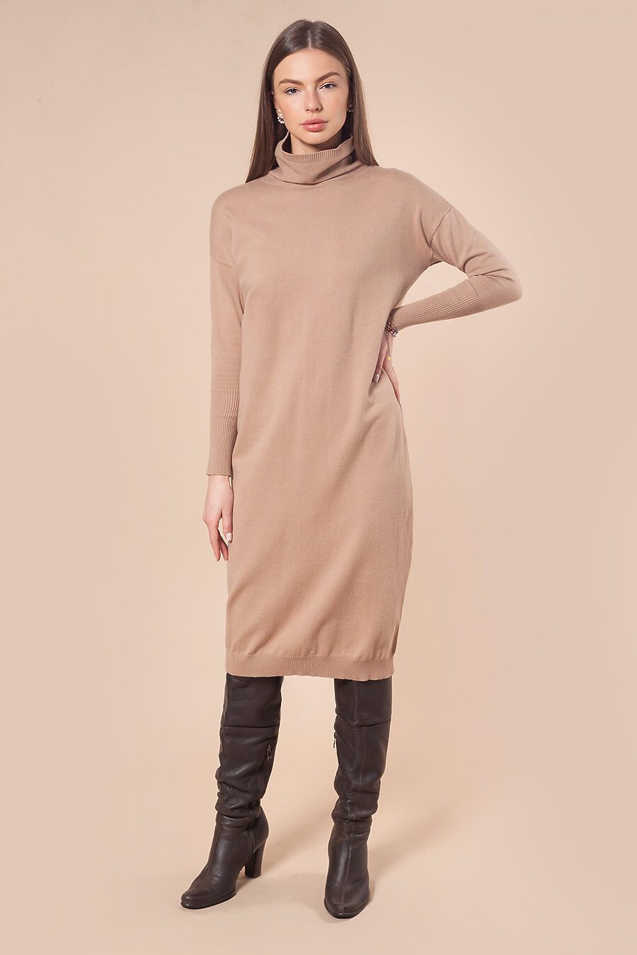 Платье для женщин VILATTE 795736 купить оптом от производителя. Совместная покупка женской одежды в OptMoyo