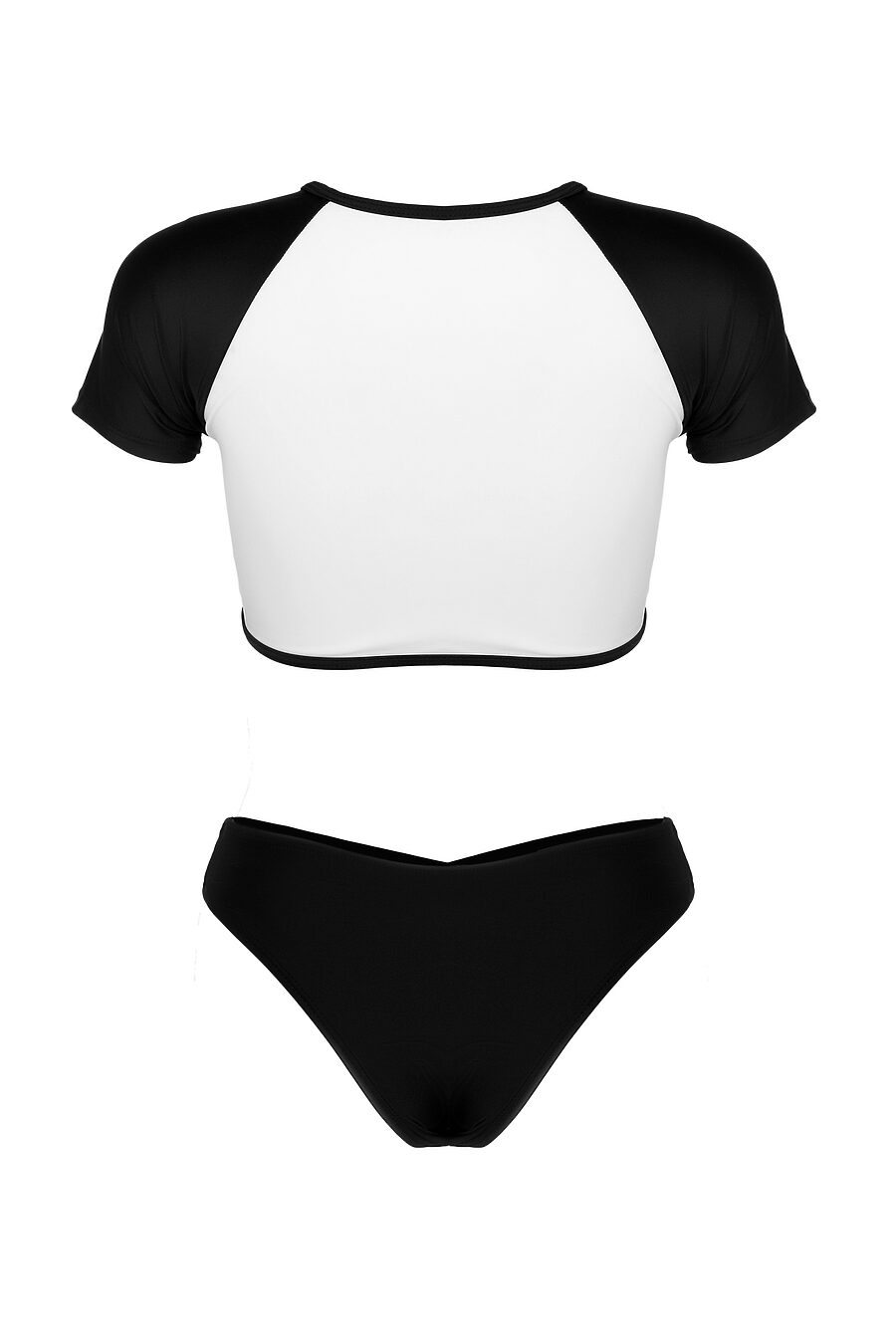 Купальник женский раздельный с топом сексуальный черно-белый купальник с плавками-бразильяна "Габри" Nothing But Love (807185), купить в Moyo.moda