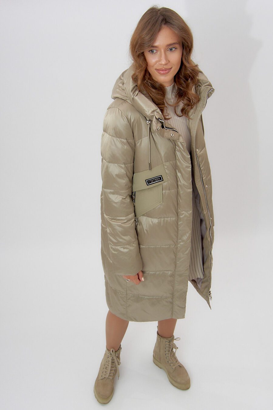 Пальто для женщин MTFORCE 807548 купить оптом от производителя. Совместная покупка женской одежды в OptMoyo