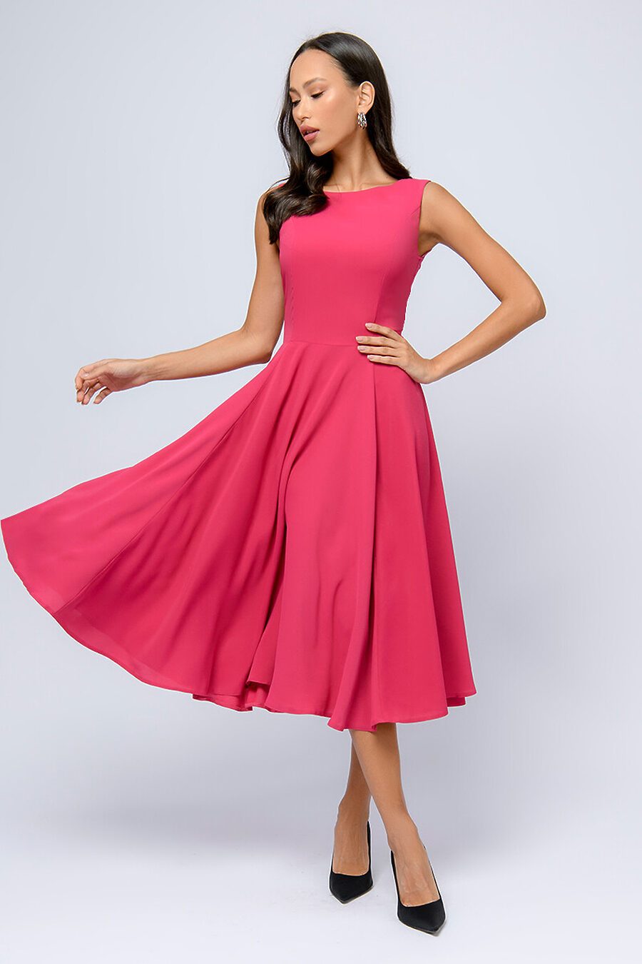 Платье для женщин 1001 DRESS 807706 купить оптом от производителя. Совместная покупка женской одежды в OptMoyo