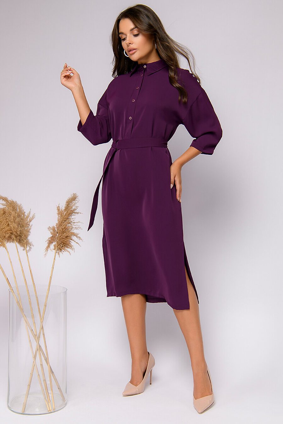 Платье для женщин 1001 DRESS 807709 купить оптом от производителя. Совместная покупка женской одежды в OptMoyo