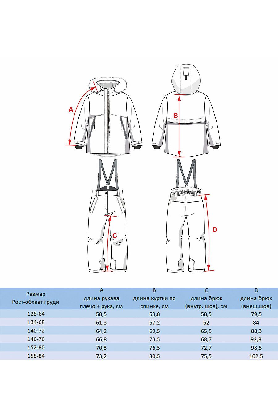 Комплект (Куртка+Брюки) для мальчиков BATIK 807868 купить оптом от производителя. Совместная покупка детской одежды в OptMoyo