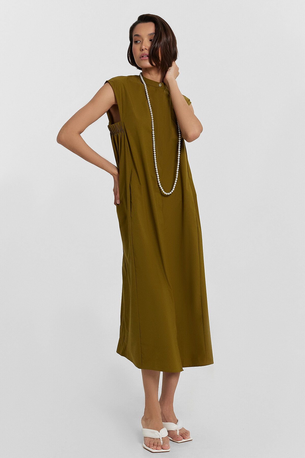 MEDI MANON SET UP DRESS コーラル Sサイズ Сарафан MARK FORMELLE, (Зеленый) 24-32873Ц-9К #1119750