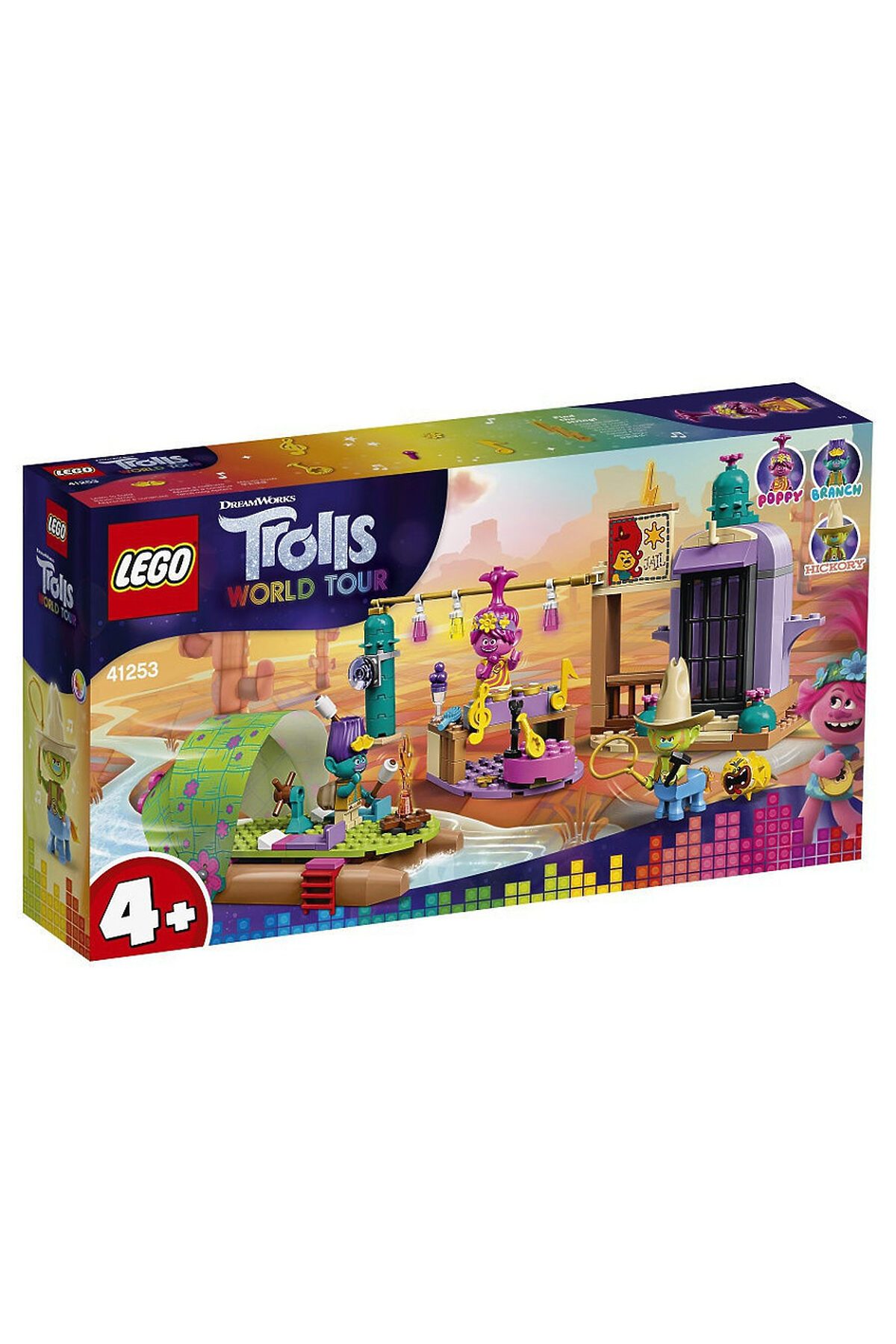 Игрушка Trolls Приключение на плоту в Кантри-тауне LEGO (Мультиколор) 41253  #265987