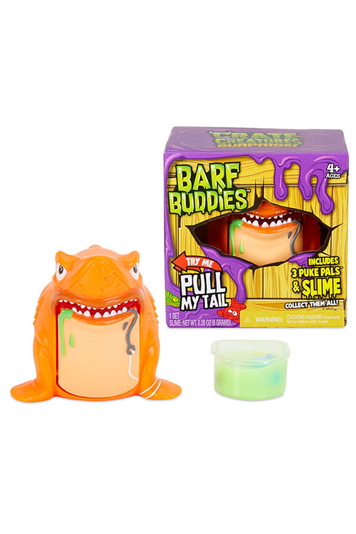 Игрушка Crate Creatures Barf Buddies монстр Мэти Игрушки разных брендов  (Мультиколор) 5550635 #266919