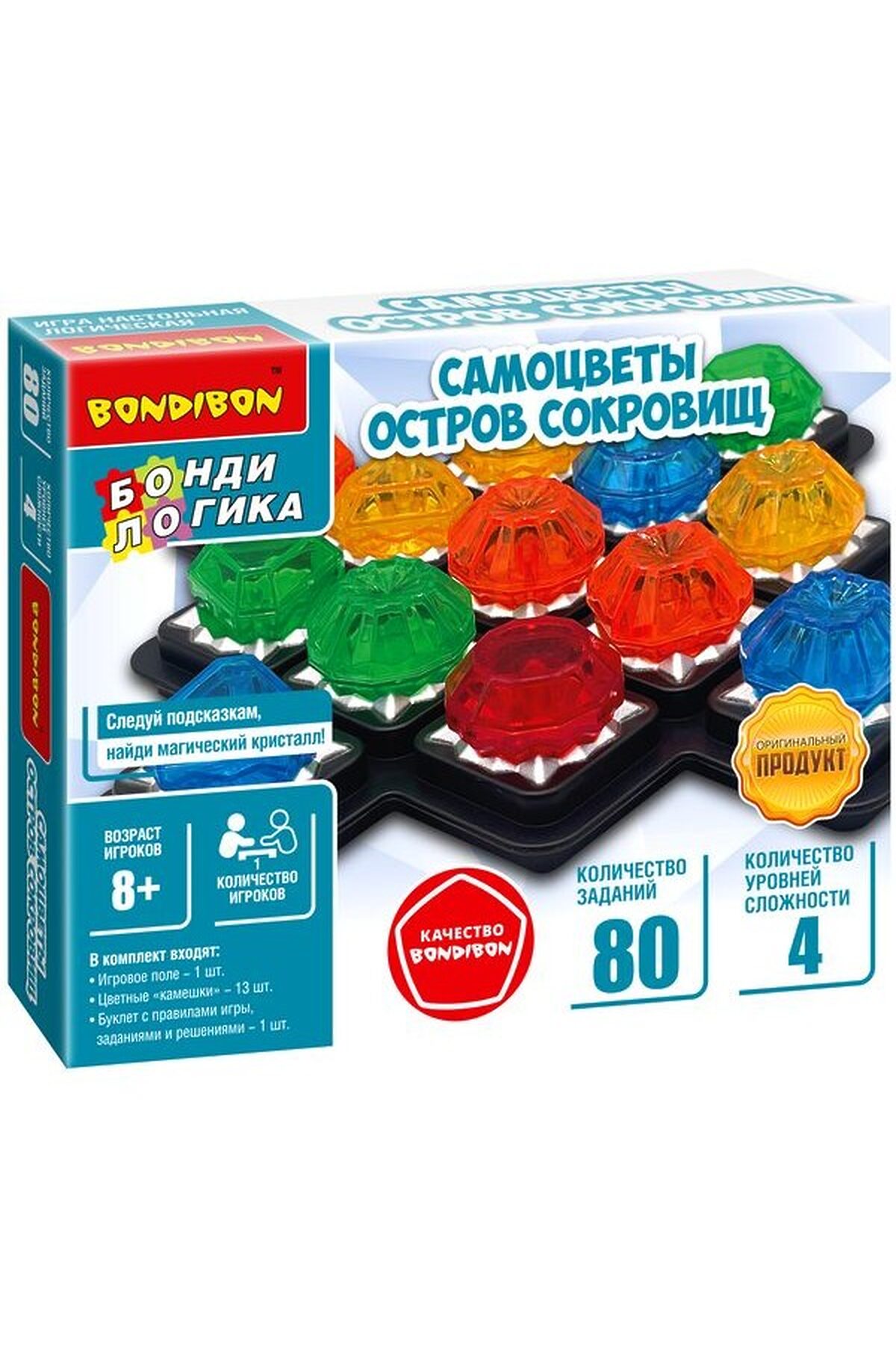 Логическая игра BONDIBON (Мульти) ВВ6204 #904170