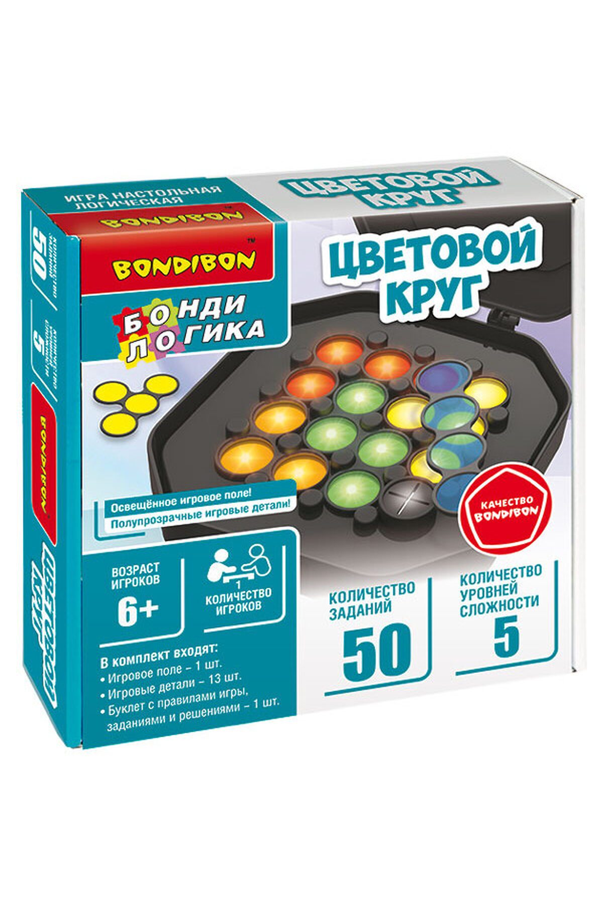 Игра настольная BONDIBON (Мульти) ВВ6280 #927115