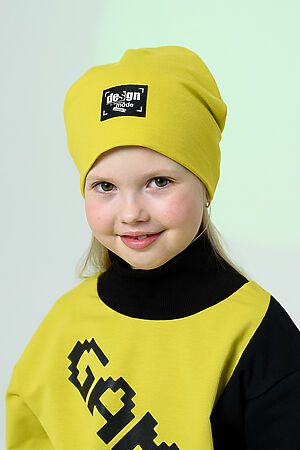 Детская шапка 7425 НАТАЛИ (Желто-горчичный) 46780 #1002671