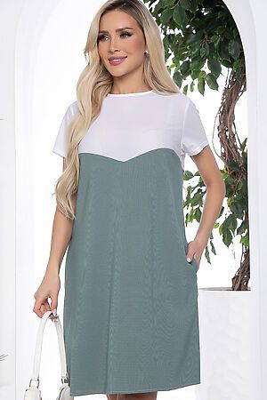 Платье LADY TAIGA (Зеленое) П8685 #1003255
