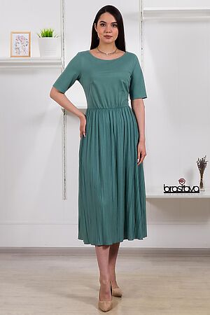 Платье BRASLAVA (Светло-зелёный) 5771-6 #1004527
