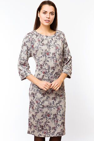 Платье FIFTYPATES (Серый/цветы) 2-512 #101610