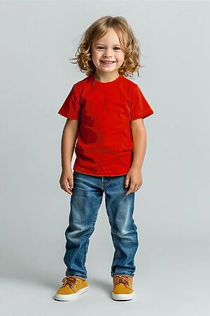 Детская футболка 7453 однотонная НАТАЛИ #1016474