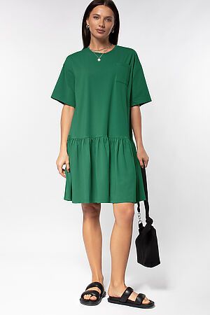 Платье VILATTE (Зеленый) D42.107 #1018952