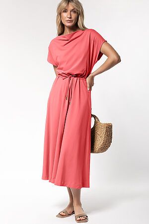 Платье VILATTE (Розовый коралл) D42.109 #1018955
