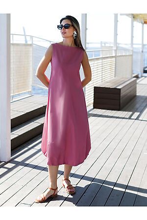 Платье ВИЛАТТЕ (Темно-дымчатый розовый) D22.200 #1020616