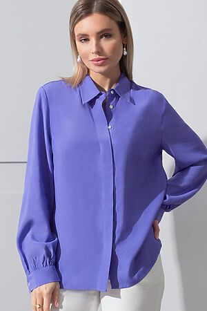 Блуза ВИЛАТТЕ (Ярко-голубой) D29.232 #1020821