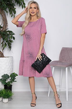 Платье LADY TAIGA (Розовое) П10667 #1022210