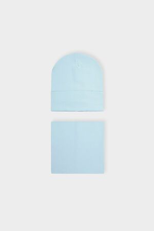 Комплект (шапка+снуд) CROCKID (Кристально-голубой) #1022425