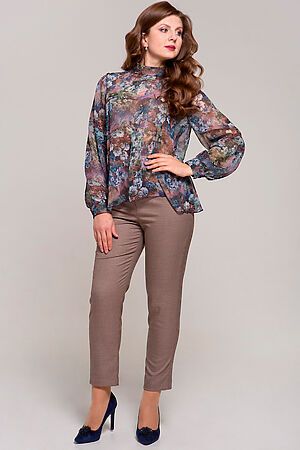Блуза PRIMA LINEA (Коричневый) 4628 #102326