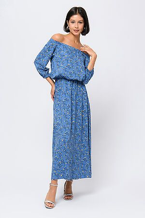 Платье 1001 DRESS, васильковый 0101999BL #1023558 купить с доставкой в интернет-магазине OptMoyo.ru