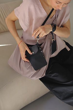 Сумка для телефона MARYARTY BAGS, черный W0SDT002 #1023692 купить с доставкой в интернет-магазине OptMoyo.ru