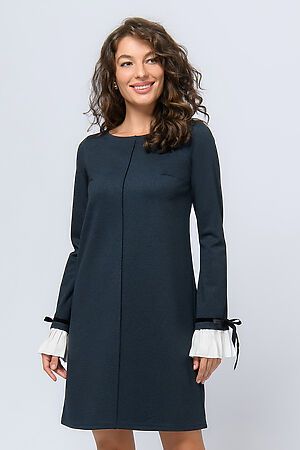 Платье 1001 DRESS, темно-синий 0101092BD #1034198 купить с доставкой в интернет-магазине OptMoyo.ru