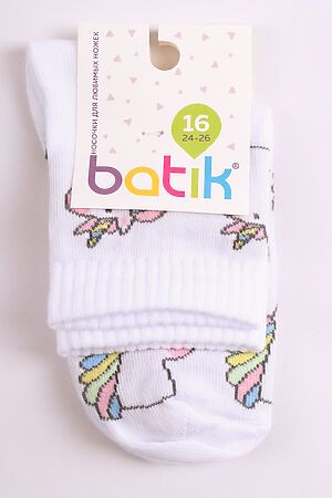 Носки, 6 п. BATIK, белый TL254 #1035669 купить с доставкой в интернет-магазине OptMoyo.ru