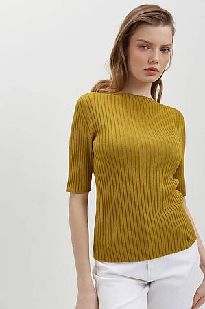 Джемпер CONTE ELEGANT, mustard #1050426 купить с доставкой в интернет-магазине OptMoyo.ru