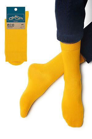 Носки OMSA, giallo (желтый) OMSA ECO 401 Colors #1059707 купить с доставкой в интернет-магазине OptMoyo.ru