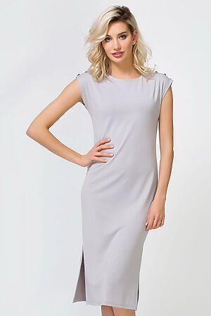 Платье REMIX (Светло-серый) 7676 #113442