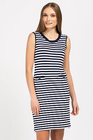Платье REMIX (Сине-белый) 7659/1 #113719