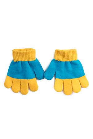 Перчатки PLAYTODAY (Голубой/Желтый) 197070 #113971