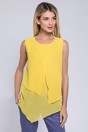 Блузка GLOSS (Желтый) 22154-16 #117185