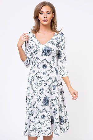 Платье EZANNA (Белый/принт) 9732702 #122109