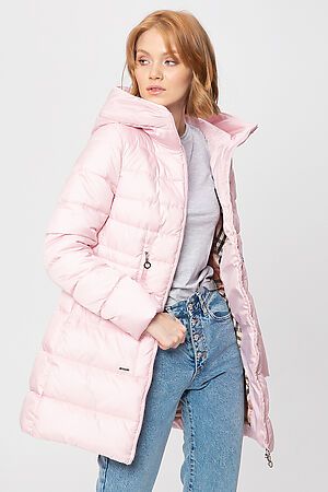Пальто HOOPS (Розовый) 8123z #124069