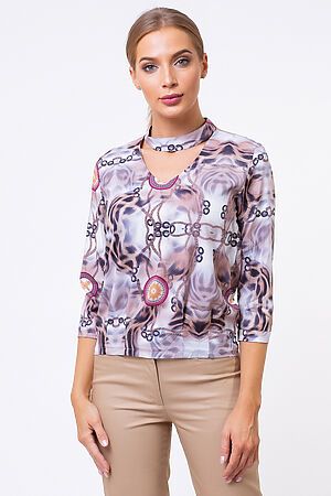 Блуза TUTACHI (Ассорти/леопард) A394.2 #125171